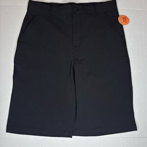NWT Retail $23 Boy’s Children’s Place size 14 Quick Dry Wicking Black Shorts